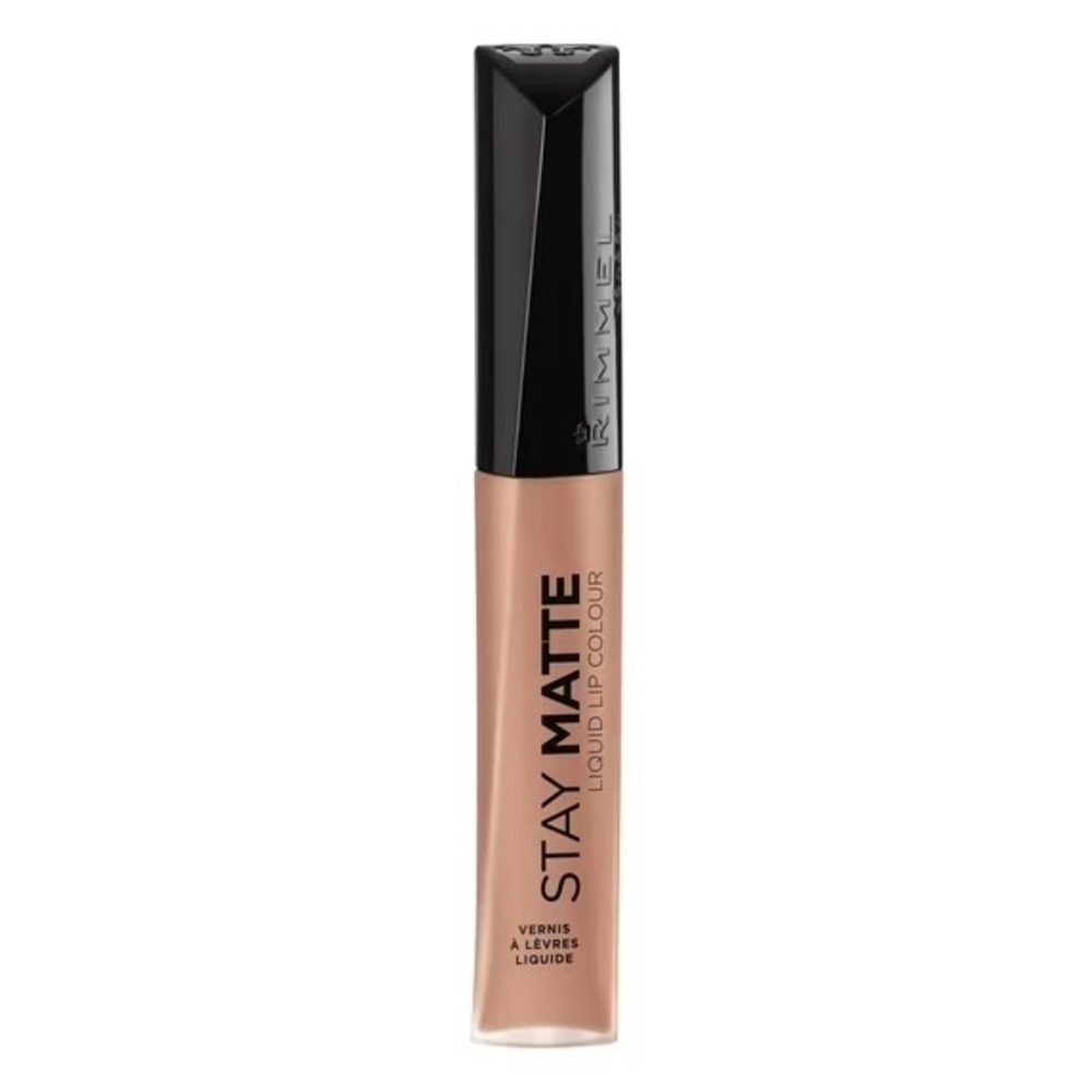2 Pack Rimmel Stay Matte Lip Liquid, 710 Latte To Go, 0.21 Fl Oz